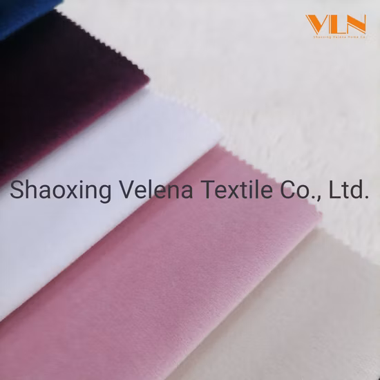 Heißer Verkauf Classice Stoff Plüsch Holland Samt Original Färben Polstermöbel Sofa Vorhang Heimtextilien Stoff China Fabrik